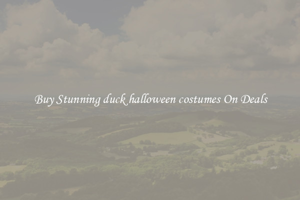 Buy Stunning duck halloween costumes On Deals