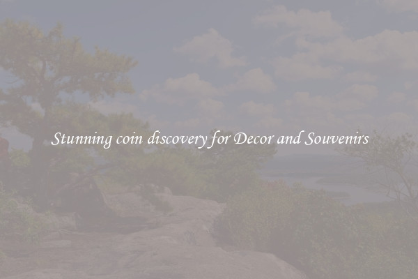 Stunning coin discovery for Decor and Souvenirs
